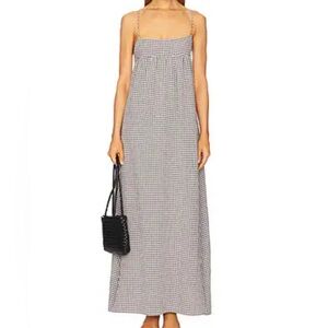 Stone Cold Fox Black and White Maxi Dress